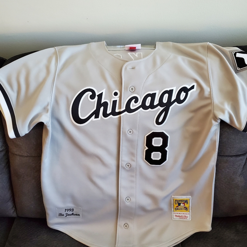 Mitchell&Ness Authentic Bo Jackson WhiteSox Jersey